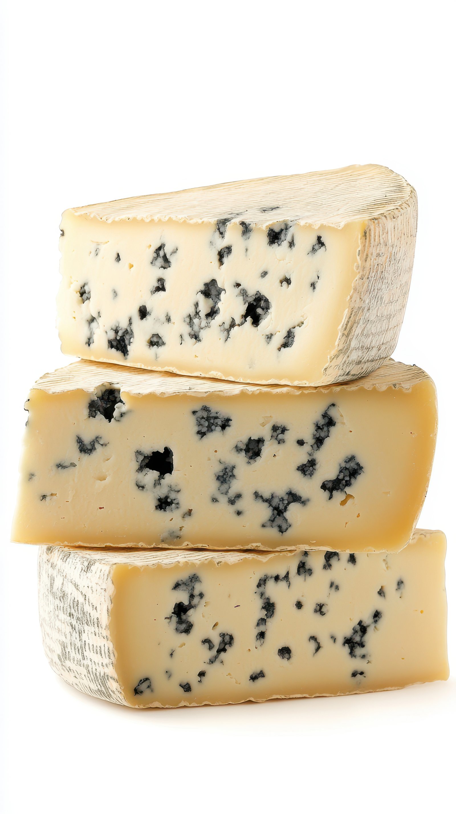 Gourmet cheese selection featuring layers of rich and textured varieties ideal for culinary enthusiasts